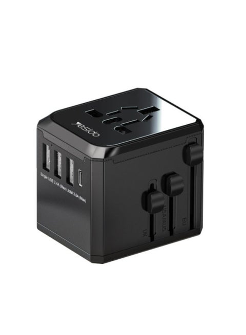 MC10 New Design 4 in 1 Portable Charger Plug Convert Adapter
