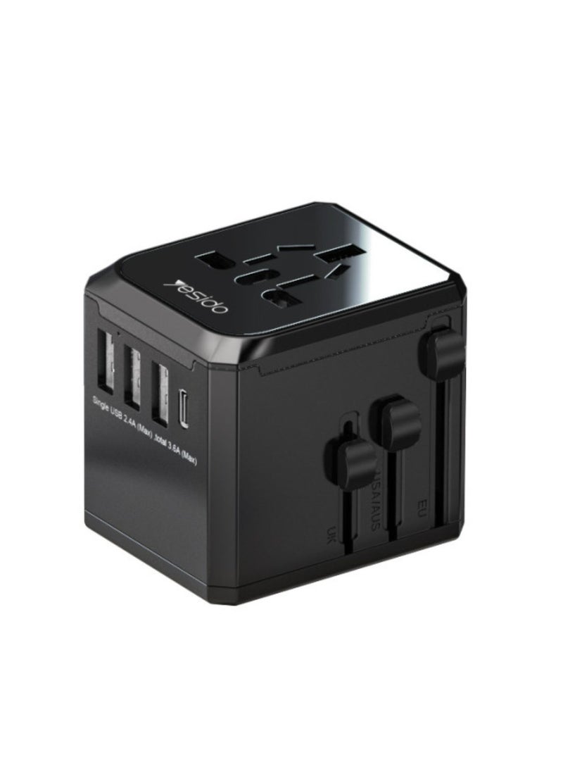 MC10 New Design 4 in 1 Portable Charger Plug Convert Adapter