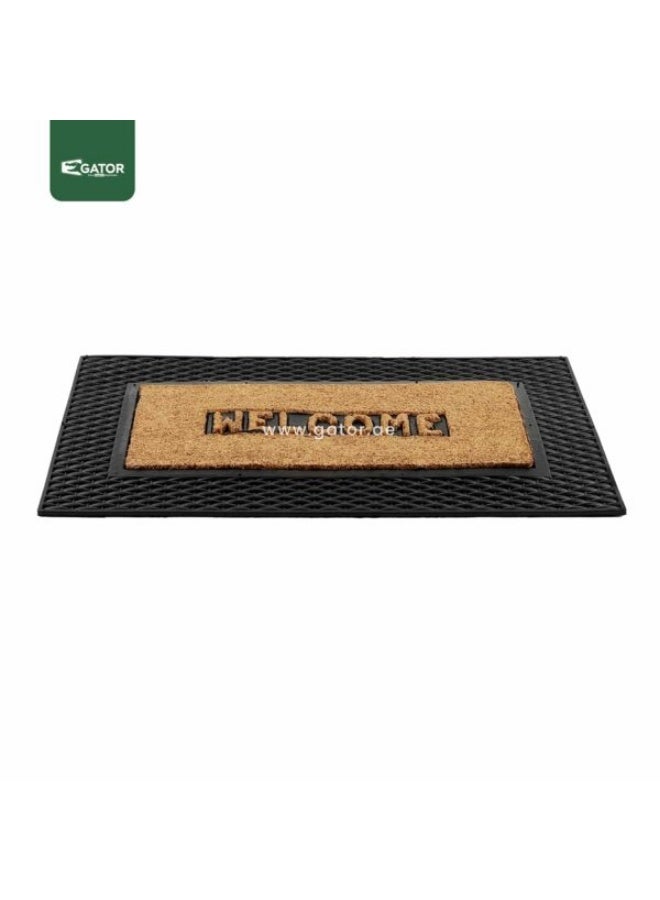 Gator Coconut Fiber Doormat with Rubber Edges - Image 4