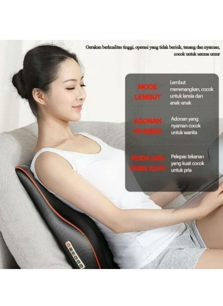Cool Baby Magnet Vibration Lumbar Massage Instrument Multi Work Cervical Spine Pillow Neck Lumbar Pillow  - Image 4