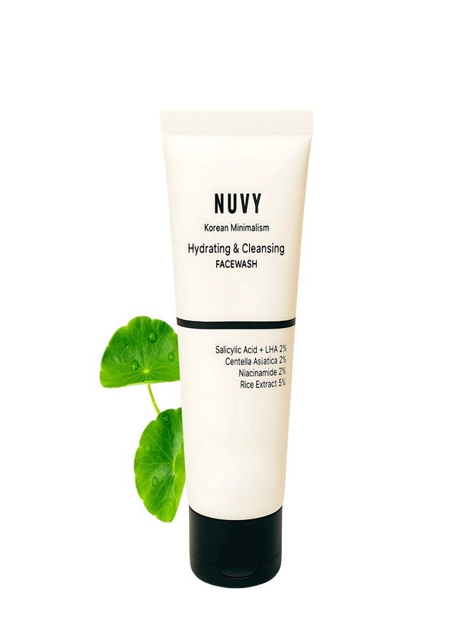 NUVY Anti-Acne Facewash | 2% Salicylic Acid & 4% Niacinamide | Oil Control & Pore Cleansing Face Wash | Centella & Rice Extract | For Oily & Acne-Prone Skin | 100ml - Image 1
