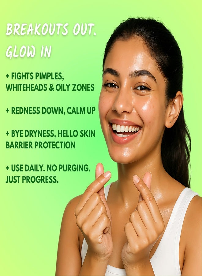 NUVY Anti-Acne Facewash | 2% Salicylic Acid & 4% Niacinamide | Oil Control & Pore Cleansing Face Wash | Centella & Rice Extract | For Oily & Acne-Prone Skin | 100ml - Image 3