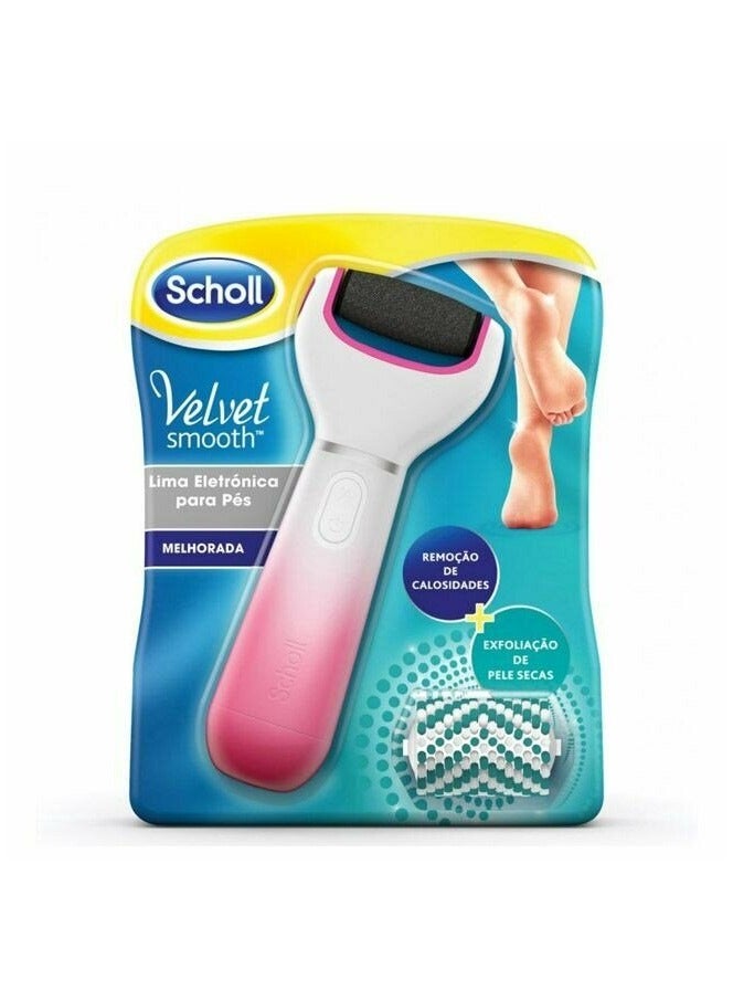 Scholl Velvet Smooth Callus Remover Exfoliation Dry Skin Rose 1unit - Image 1