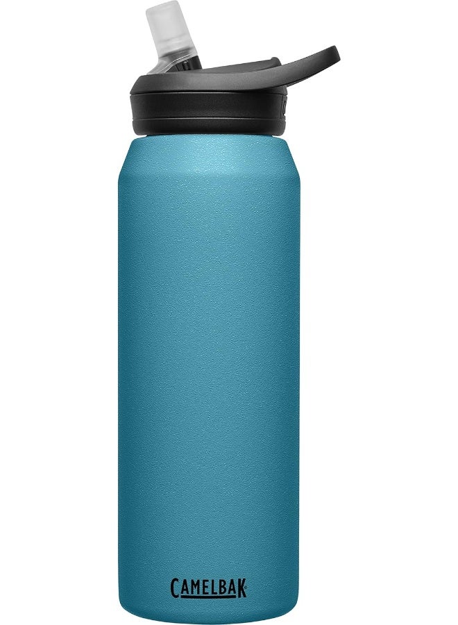 كاميلباك قارورة كاملباك Eddy+ SST معزولة بالفراغ – 1 لتر/32 أونصة، Larkspur، للترطيب الخارجي - Image 1