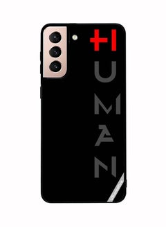 Protective Case Cover For Samsung Galaxy S21 5G Black Design Multicolour