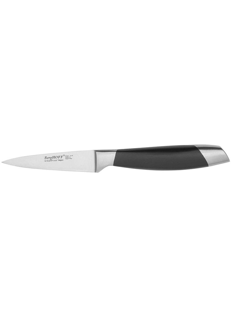 Berghoff - Berghoff Essentials Paring Knife Stainless Steel All-round With Comfort Grip 8.5cm Black - Image 1