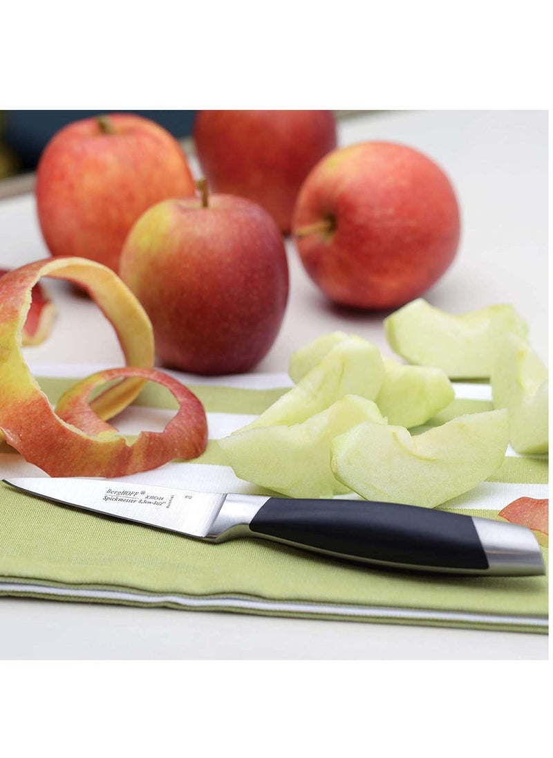 Berghoff - Berghoff Essentials Paring Knife Stainless Steel All-round With Comfort Grip 8.5cm Black - Image 1