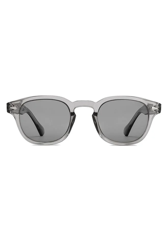 فينسينت تشيس Full Rim Round Classics Branded Latest And Stylish Sunglasses Polarized And 100% UV Protected Unisex Large VC S16749