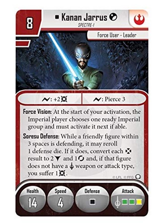 فانتزي فلايت غايمز Star Wars Imperial Assault Board Game Ezra Bridger و Kanan Jarrus ALLY PACK - لعبة إستراتيجية خيال علمي ملحمية للأطفال والكبار ، من سن 14+ ، 1-5 لاعبين ، وقت لعب لمدة 1-2 ساعة ، من صنع - Image 5