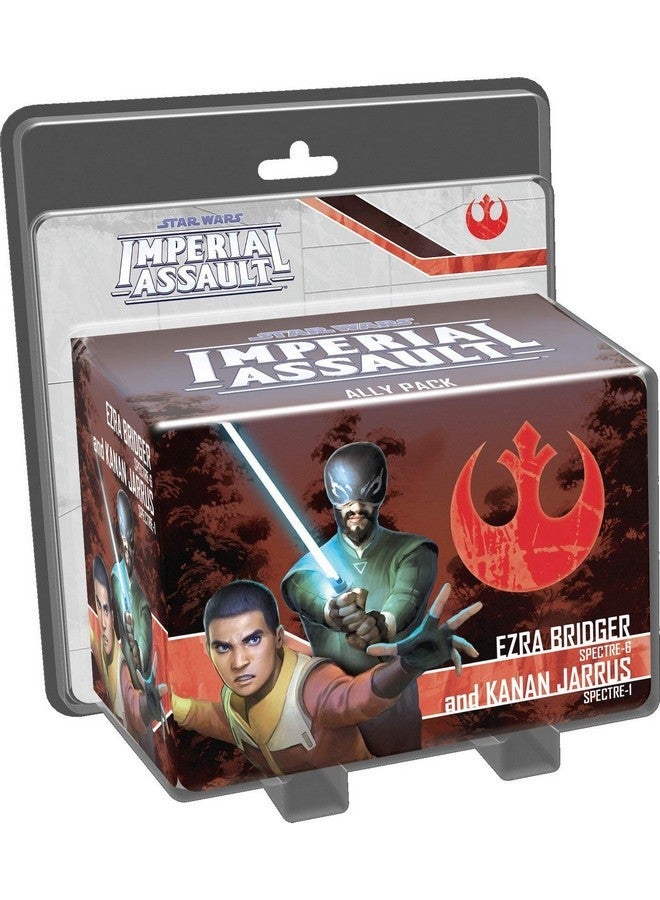 فانتزي فلايت غايمز Star Wars Imperial Assault Board Game Ezra Bridger و Kanan Jarrus ALLY PACK - لعبة إستراتيجية خيال علمي ملحمية للأطفال والكبار ، من سن 14+ ، 1-5 لاعبين ، وقت لعب لمدة 1-2 ساعة ، من صنع - Image 1