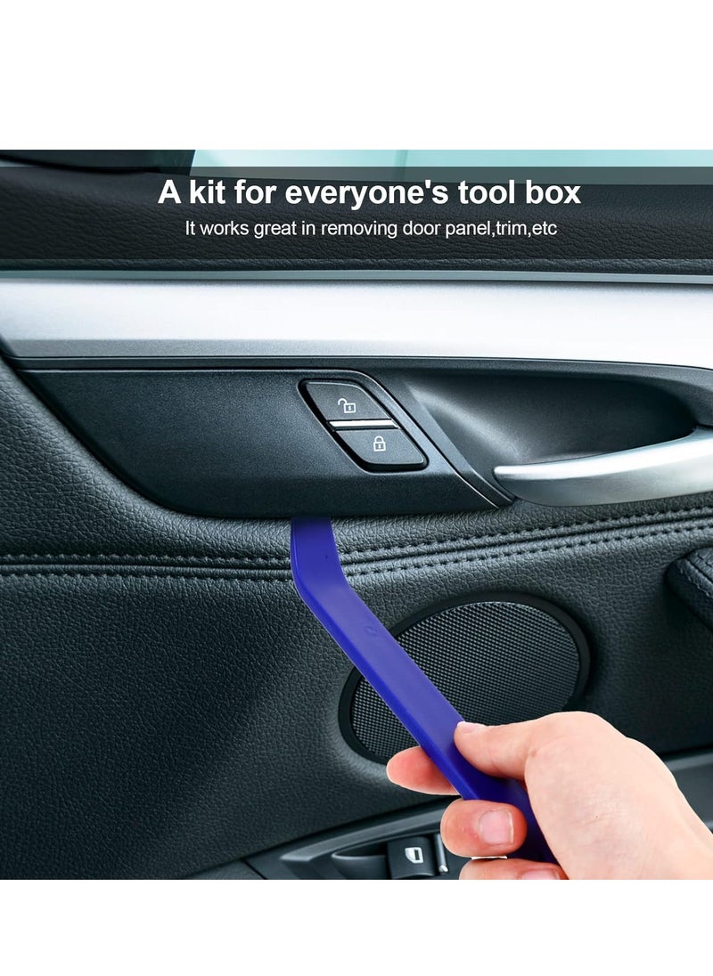 Generic 5 pcs Auto Trim Removal Tool Kit, Auto Body Pry Set, Non Scratch Dash Trim Automotive Molding Removal, Handy Remover and Fastener for Vehicle Body Panel and Interior Door Panel  - Image 5