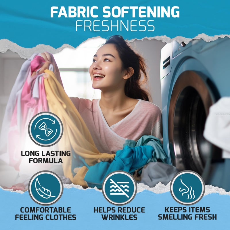Dryer Sheets, 80 Bulk Loads - Laundry Fabric Softener Strips to Guard Against Static - Non Toxic for Sensitive Skin - Zero Waste and Plastic Free - Lightly Scented with Wrinkle Release Technology - Image 2