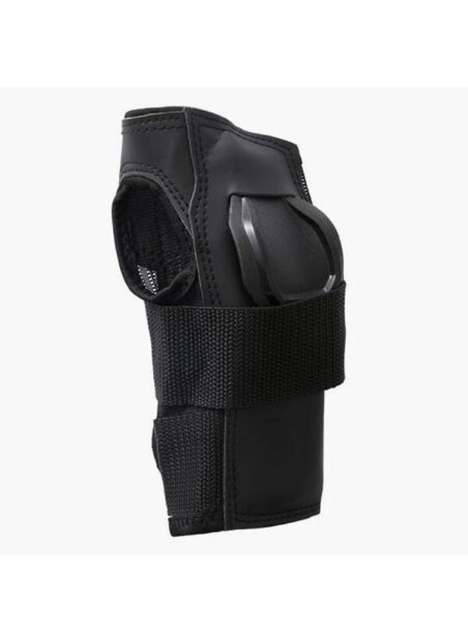 OXELO Adult 2 x 3-Piece Inline Skate Protection Set Fit500 - Black  - Image 4
