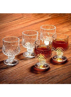 Aktnil Aktnil Long Champ Crystal Clear Champagne Glass Flute Wine Cut Wine Glasses Set of 6  - Image 3
