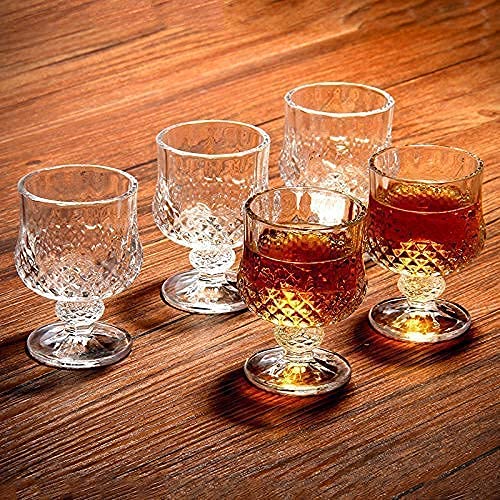 Aktnil Long Champ Crystal Clear Champagne Glass Flute Wine Cut Wine Glasses Set of 6 - Image 3