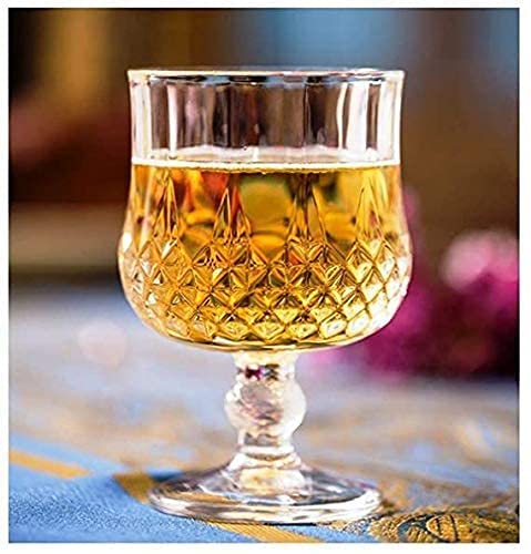 Aktnil Long Champ Crystal Clear Champagne Glass Flute Wine Cut Wine Glasses Set of 6 - Image 4