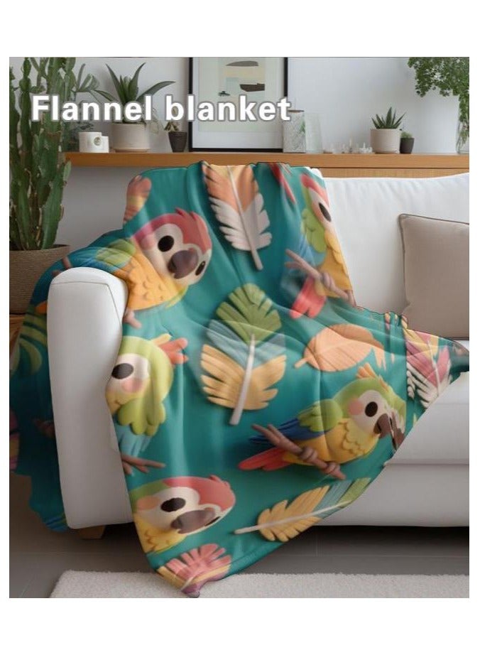 general Children's or student cartoon flannel thin blanket (warm and comfortable, suitable for sleep, games) 100cm*150cm - 923 - Image 5