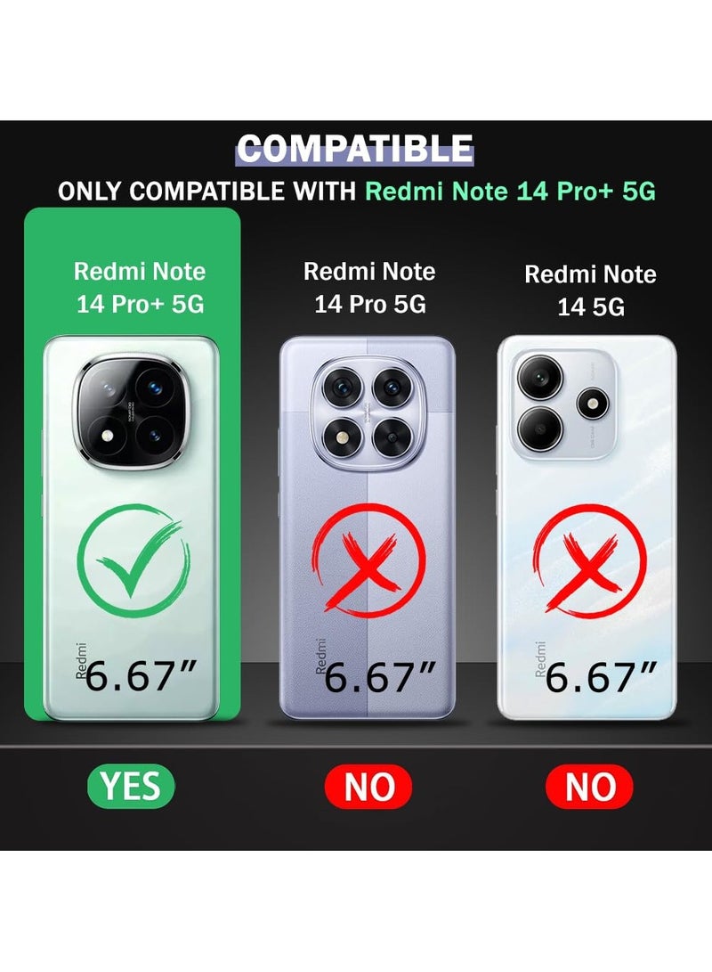 Xiaomi Redmi Note 14 Pro Plus 5G Case Cover Soft Clear TPU Case Lightweight Shock Protective Cover with Camera Protection Designed for Xiaomi Redmi Note 14 Pro Plus 5G  - Image 2