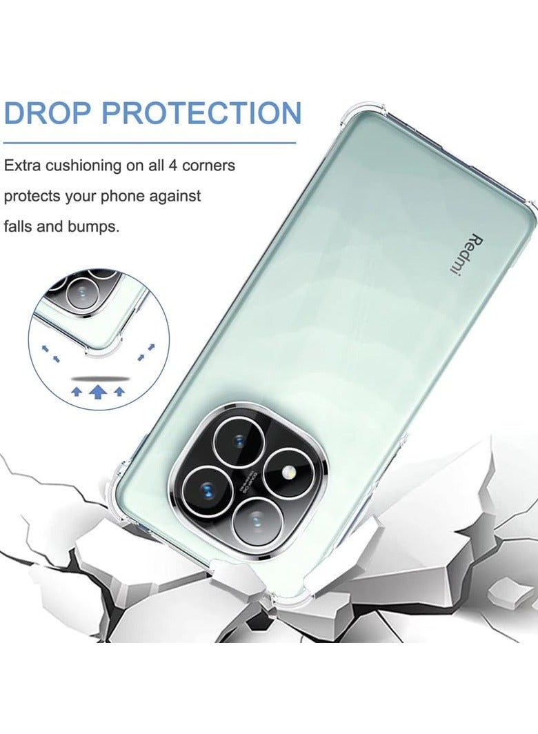 Xiaomi Redmi Note 14 Pro Plus 5G Case Cover Soft Clear TPU Case Lightweight Shock Protective Cover with Camera Protection Designed for Xiaomi Redmi Note 14 Pro Plus 5G  - Image 5