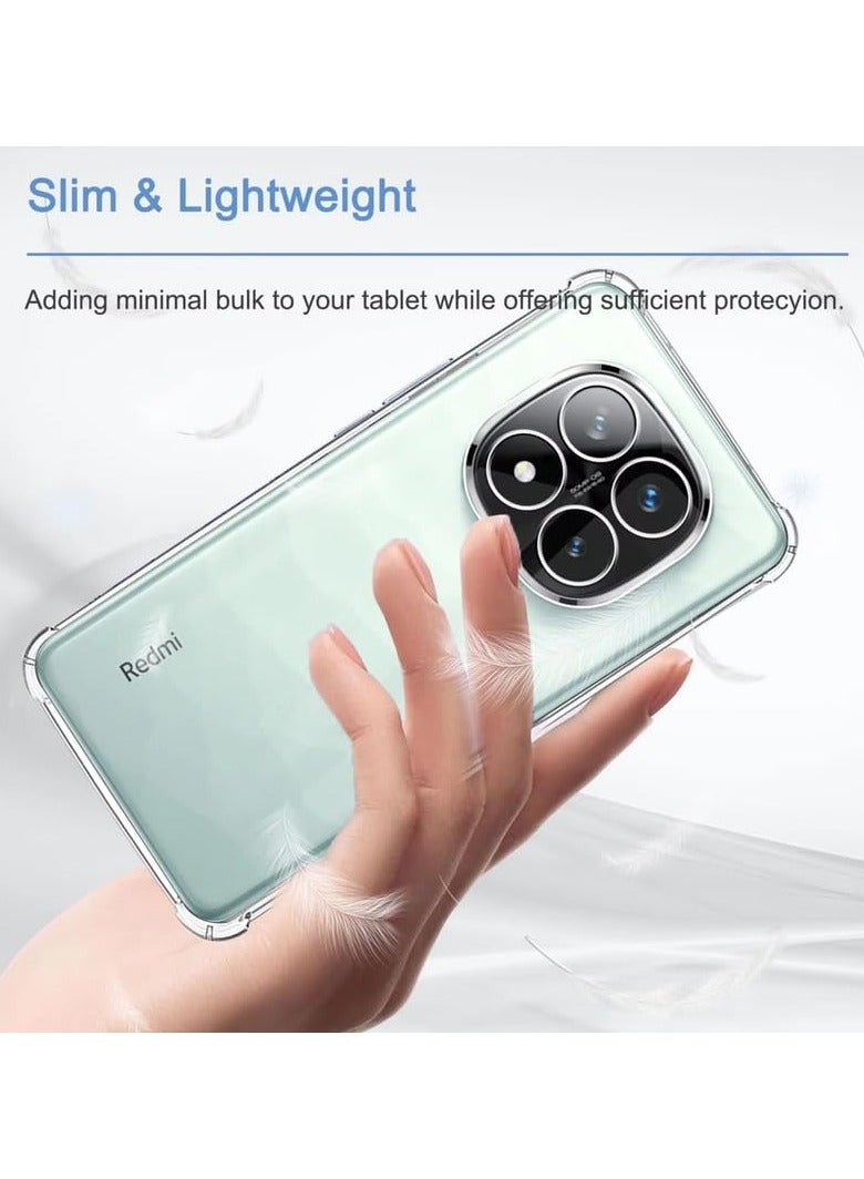 Xiaomi Redmi Note 14 Pro Plus 5G Case Cover Soft Clear TPU Case Lightweight Shock Protective Cover with Camera Protection Designed for Xiaomi Redmi Note 14 Pro Plus 5G  - Image 4