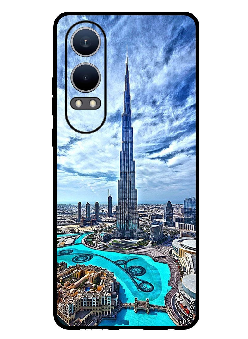 Theodor Protective Case Anti Scratch Shock Proof Bumper Cover For OnePlus Nord CE4 Lite Burj Khalifa in Day - Image 1