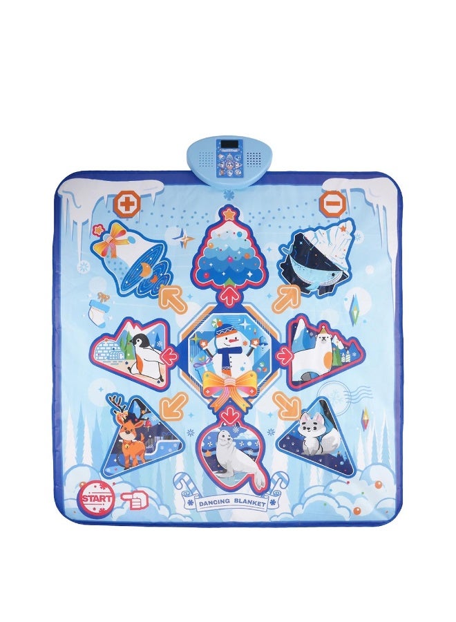 Dancing Mat For Kids With Led Lights Adjustable Volume Built-in Music Dance - Image 1