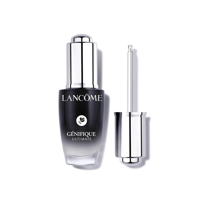 Lancme Gnifique Ultimate Dual Recovery Face Serum AntiAging Serum Visibly Improves Fine Lines Rough Texture Plumpness and Even Skintone with Beta Glucan and Hyaluronic Acid - Image 1