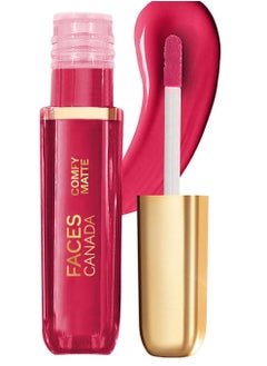 Faces Canada Matte Liquid Lipstick Never Mind 05 Pink 3 Ml Comfortable 10Hr Longstay  - Image 1
