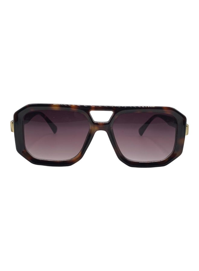 Influence Germany - Tortoiseshell Square Sunglasses with UV Protection - Image 1