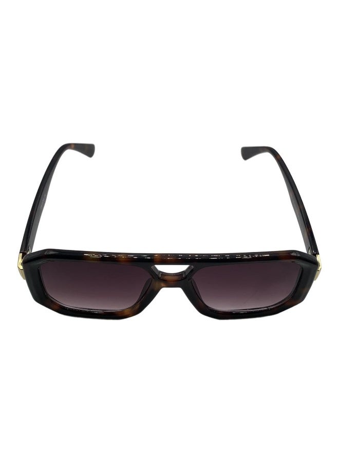 Influence Germany - Tortoiseshell Square Sunglasses with UV Protection - Image 3