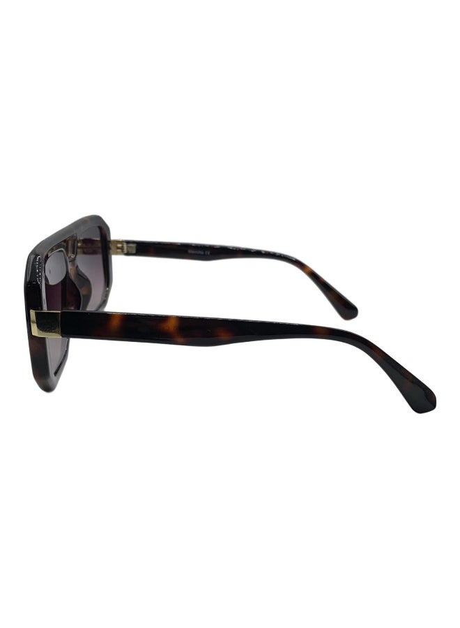 Influence Germany - Tortoiseshell Square Sunglasses with UV Protection - Image 5