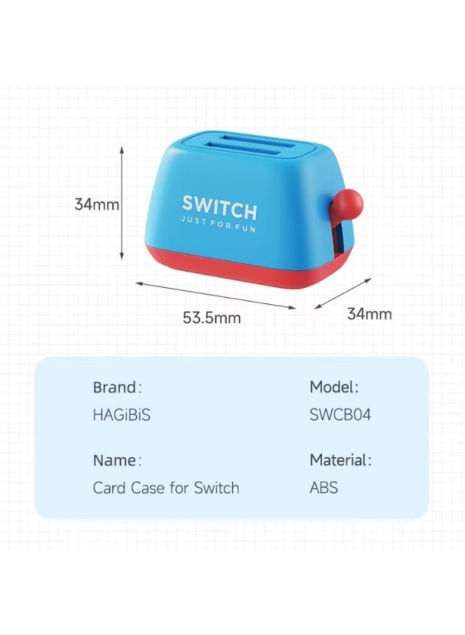 Hagibis Switch Game Card Case for Nintendo Switch Lite/ OLED Toaster Storage Holder Cute Portable Creativity Protective cover - Image 5