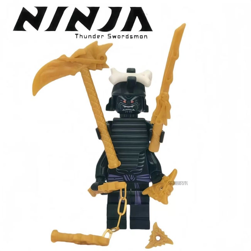 Compatible LEGO Ninjago First Lord Garmadon Minifigure Building Blocks Set - Image 3