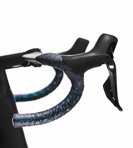 Supacaz Super Sticky Kush - Star Fade - Oil Slick + Oil Slick Star Plugz - Image 4