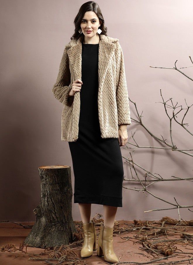Athena معطف فرو صناعي للنساء - Image 1