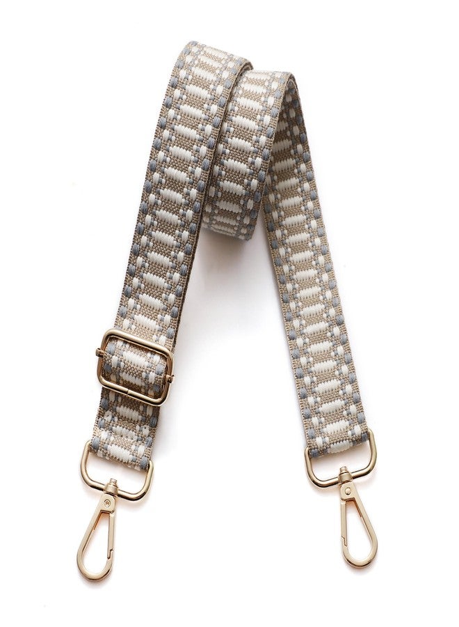 S-Jacorry Purse Strap Replacement Crossbody Wide Shoulder Strap Adjustable Canvas Straps Handbag Strap Replacement Belts - Image 1
