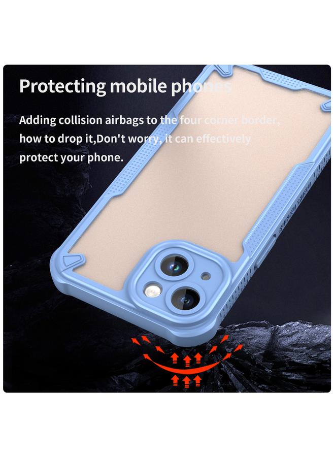 S-TOP Case For iPhone 13 Armor Glaze PC Hybrid TPU Phone Case - Image 4