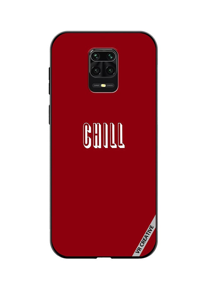 Protective Case Cover For Xiaomi Mi Note 10 Lite 5G Chill In Red Design Multicolour