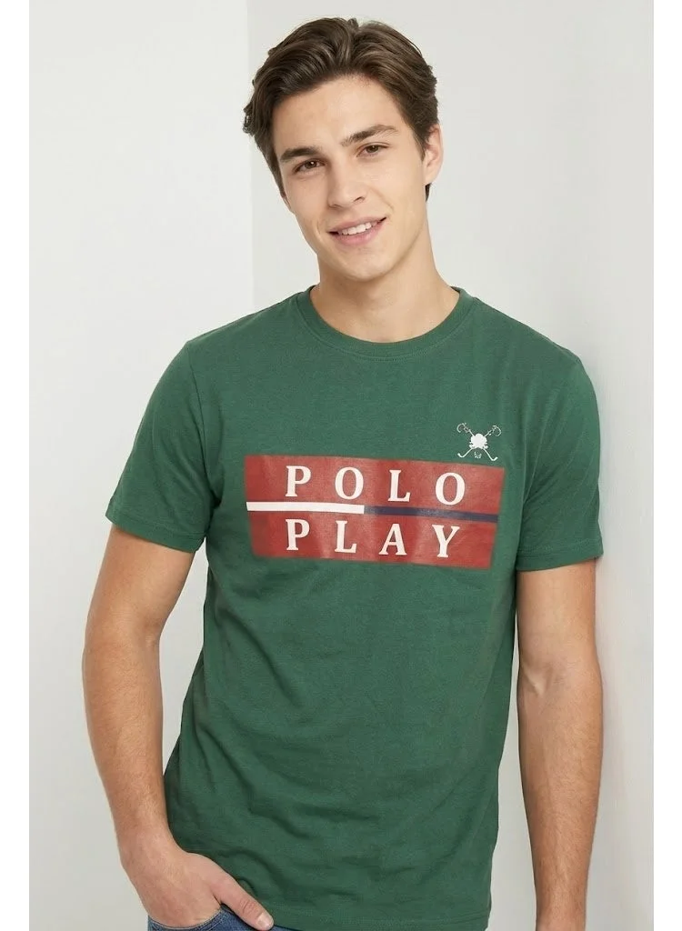 Polo Play Boys Graphic T-shirt -GREEN
