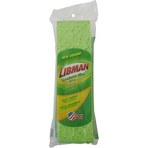 Libman 03105 Scrubster Mop Refill Pack of 1 Green