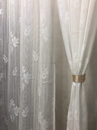 Ami Creation Fancy Sparkling Sheer Transparent Net Tissue Curtain 8ft96inch Long Curtain for Living Room Bedroom hallroom parda for Hotel White 8 Feet Pack of 1 - pzsku/ZAD0C995BCDC4E8E3896CZ/45/1746561460/b401eaa6-0e92-4d14-a31e-3930bcaef352