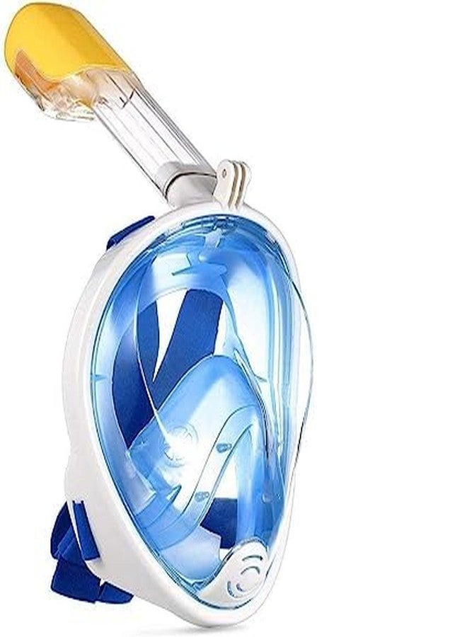 VBM Full Face Snorkeling Mask, Easy to Breathe for Adults and Children 180° Panoramic Anti-Fog and Leak-Proof Diving Mask - Image 1