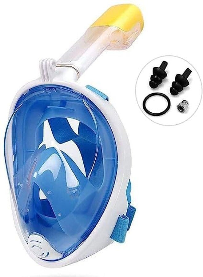 VBM Full Face Snorkeling Mask, Easy to Breathe for Adults and Children 180° Panoramic Anti-Fog and Leak-Proof Diving Mask - Image 2