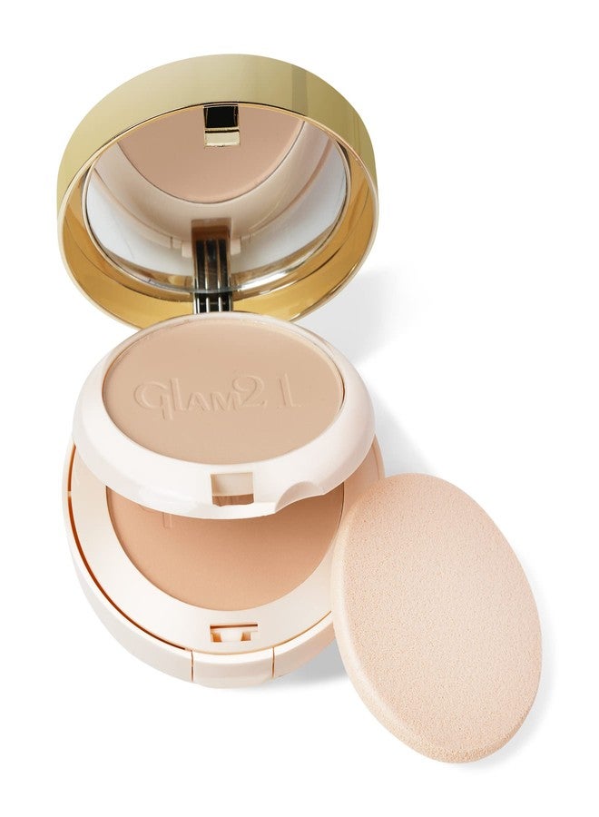 Glam 21 Glam21 Match Perfection Multi-Mineral 2-in-1 Compact Powder| Instant Glow Oil Free Velvety Formulation | Longlasting Matte Finish| Radiant-02 - Image 1