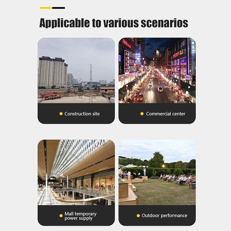 حامي ثقيل للكابل الرامب للاستخدام في الممرات الخارجية والمرآب والحديقة والمكتب والطرق - Image 5