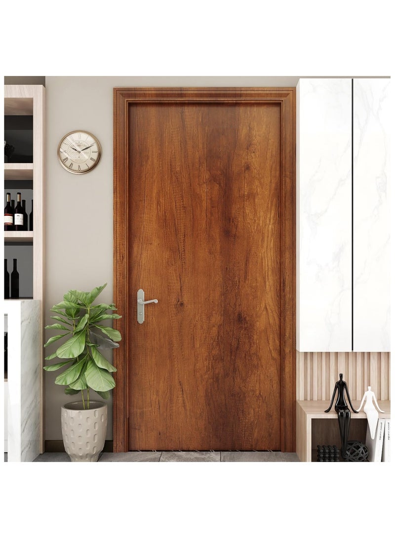 Hihonor Self Adhesive Wallpaper,Peel And Stick Wood Grain Contact Paper,45cmx5m Removable PVC Film Decorative Wood Wallpaper Easy To Apply For Old Furniture Kitchen Cabinets - Image 5