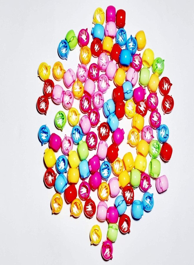 Drishti® Plastic Hair Tic Tacs Hair Clips For Girls Multicolor Pack of 200 - Image 4