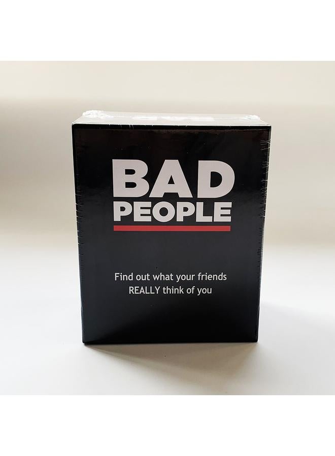 Bluejw BAD PEOPLE Villains Game Full English Card Game Family Party Board Game - Image 1
