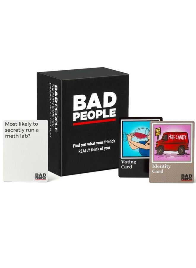 Bluejw BAD PEOPLE Villains Game Full English Card Game Family Party Board Game - Image 4