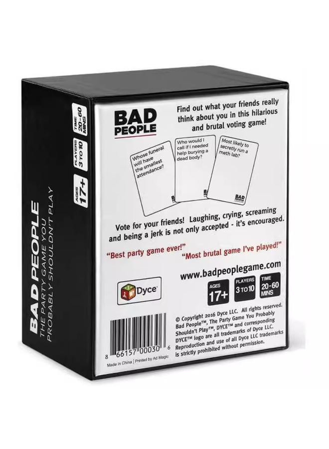 Bluejw BAD PEOPLE Villains Game Full English Card Game Family Party Board Game - Image 3